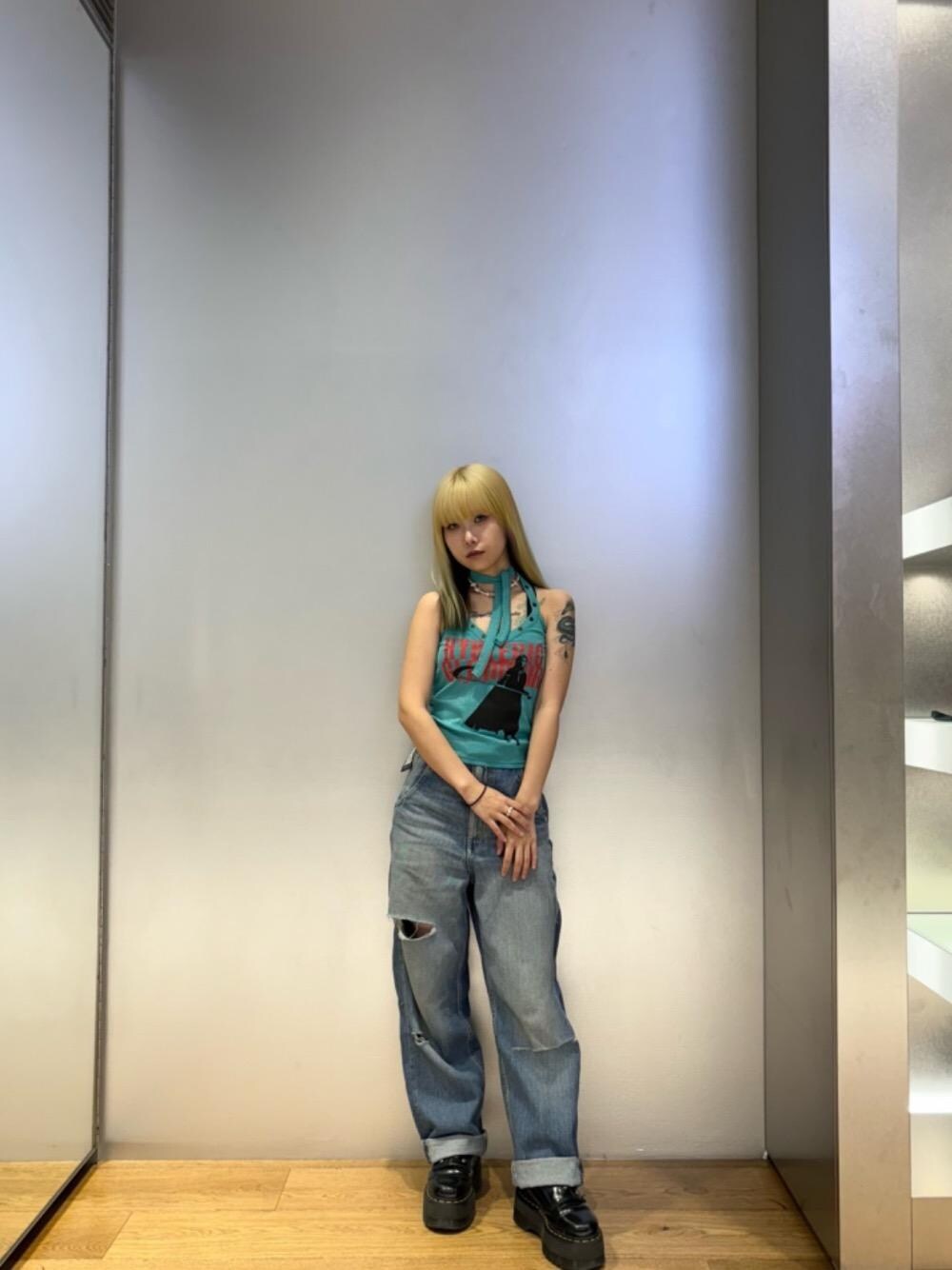 HYSTERIC GLAMOUR sickle girl ホルターネック