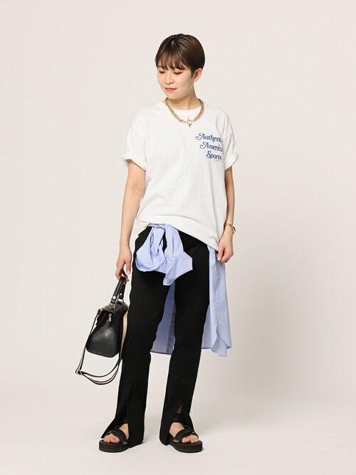 セール】ブラッシュスタンディングカラーシャツ（シャツ/ブラウス