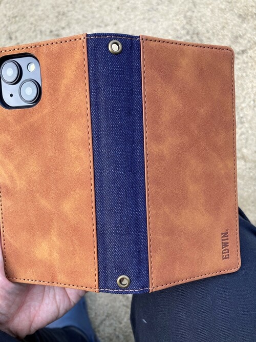 M-factorymfactory����̃X�}�z�P�[�X/�J�o�[�uiPhone15 iPhone14 iPhone13 �G�h�E�B�� [�f�j�������U�[���蒠�P�[�X]�iEDWIN�b�G�h�E�B���j�v���g�����R�[�f�B�l�[�g