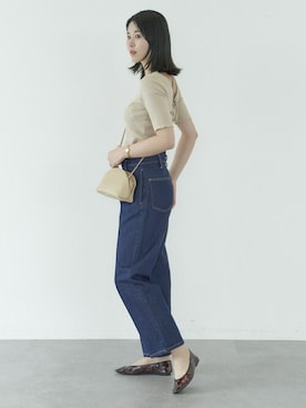 「koe（コエ）のアイテム」を使った、koe_officialさん（レディース・160cm）の夏コーディネート