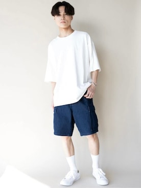 「koe（コエ）のアイテム（トップス）」を使った、koe_officialさん（レディース・160cm）の夏コーディネート