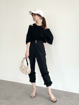 「koe（コエ）のアイテム」を使った、koe_officialさん（レディース・160cm）の夏コーディネート