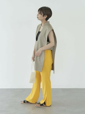 「koe（コエ）のアイテム」を使った、koe_officialさん（レディース・160cm）の夏コーディネート