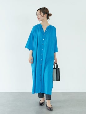 「koe（コエ）のアイテム」を使った、koe_officialさん（レディース・160cm）の夏コーディネート