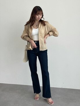 「koe（コエ）のアイテム」を使った、koe_officialさん（レディース・160cm）の夏コーディネート