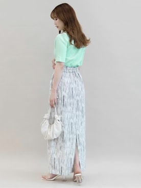 「koe（コエ）のアイテム」を使った、koe_officialさん（レディース・160cm）の夏コーディネート