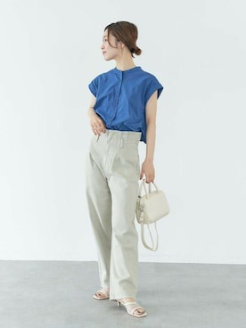 「koe（コエ）のアイテム」を使った、koe_officialさん（レディース・160cm）の夏コーディネート