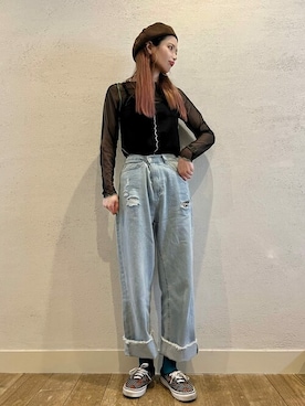 「koe（コエ）のアイテム」を使った、koe_officialさん（レディース・160cm）の秋コーディネート