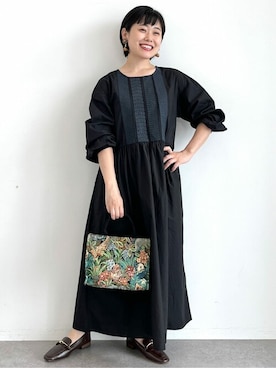 「koe（コエ）のアイテム」を使った、koe_officialさん（レディース・160cm）の秋コーディネート