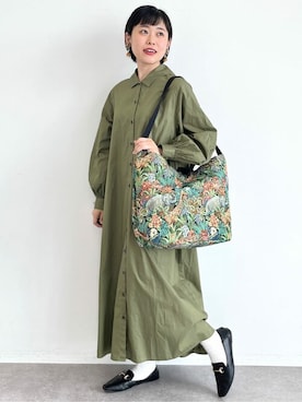 「koe（コエ）のアイテム」を使った、koe_officialさん（レディース・160cm）の秋コーディネート