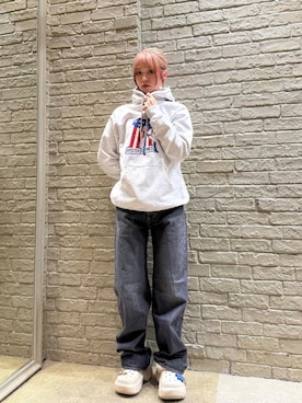 「ロック」｜「アイテム（トップス）」を使った、ysan0514さん（レディース・163cm）の秋コーディネート