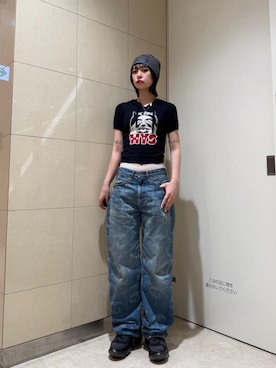 「ロック」｜ysan0514さん（レディース・163cm）の春コーディネート