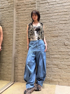 「ロック」｜ysan0514さん（レディース・163cm）の春コーディネート