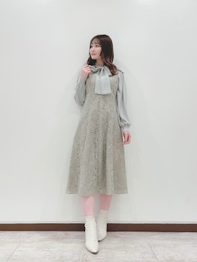 PROPORTION STAFFさん（レディース・162cm）の冬コーディネート