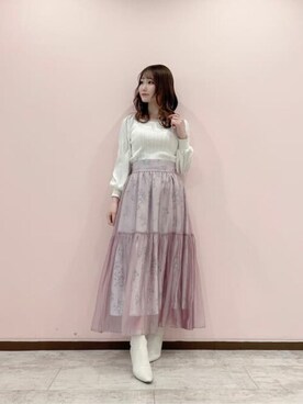 PROPORTION STAFFさん（レディース・162cm）の冬コーディネート