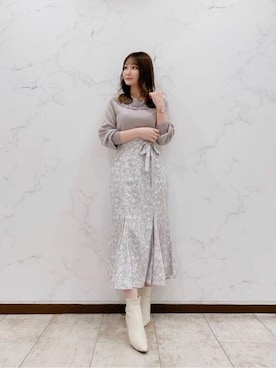 PROPORTION STAFFさん（レディース・162cm）の冬コーディネート