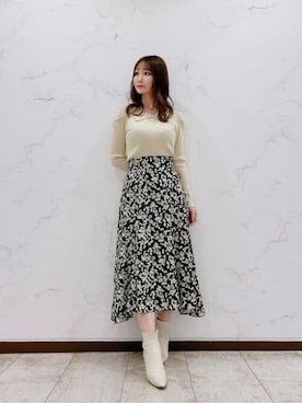 PROPORTION STAFFさん（レディース・162cm）の冬コーディネート