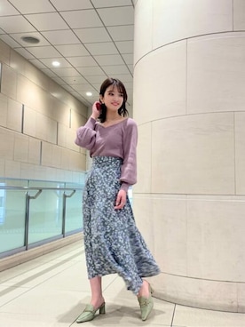 PROPORTION STAFFさん（レディース・158cm）の春コーディネート