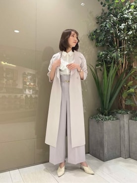 PROPORTION STAFFさん（レディース・162cm）の春コーディネート