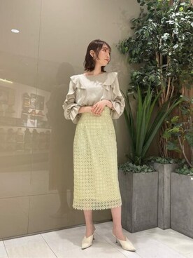 PROPORTION STAFFさん（レディース・162cm）の春コーディネート