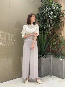 PROPORTION STAFFさん（レディース・162cm）の春コーディネート