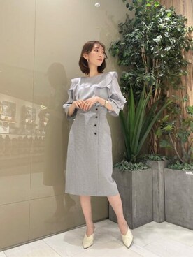 PROPORTION STAFFさん（レディース・162cm）の春コーディネート