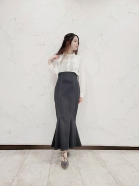 PROPORTION STAFFさん（レディース・157cm）の春コーディネート