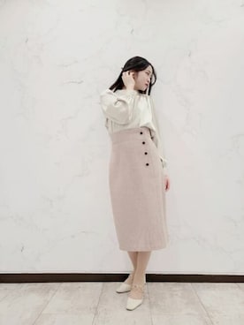 PROPORTION STAFFさん（レディース・157cm）の春コーディネート