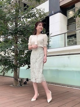 PROPORTION STAFFさん（レディース・158cm）の春コーディネート