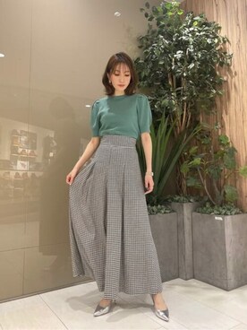 PROPORTION STAFFさん（レディース・162cm）の春コーディネート