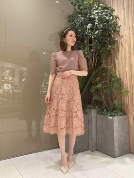 PROPORTION STAFFさん（レディース・162cm）の春コーディネート