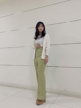 PROPORTION STAFFさん(レディース・155cm)の春コーディネート