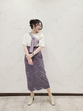 PROPORTION STAFFさん(レディース・157cm)の春コーディネート