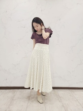 PROPORTION STAFFさん（レディース・157cm）の春コーディネート