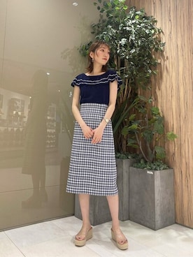 PROPORTION STAFFさん（レディース・162cm）の春コーディネート