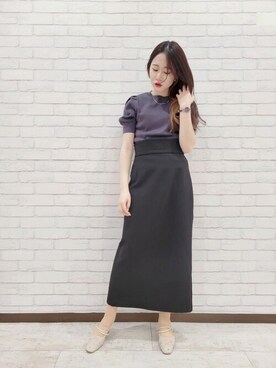 PROPORTION STAFFさん（レディース・157cm）の春コーディネート