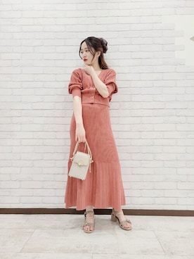 PROPORTION STAFFさん（レディース・157cm）の春コーディネート