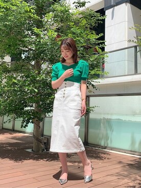 PROPORTION STAFFさん（レディース・158cm）の春コーディネート