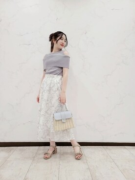 PROPORTION STAFFさん（レディース・157cm）の春コーディネート