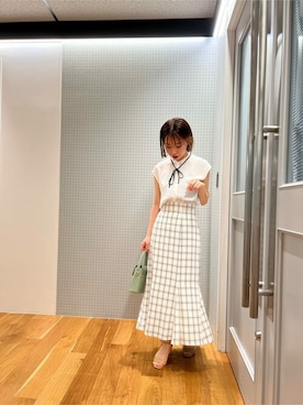 PROPORTION STAFFさん（レディース・154cm）の夏コーディネート
