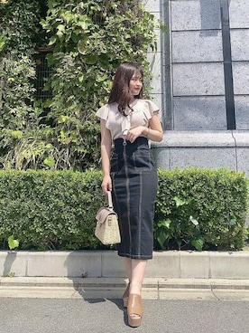 PROPORTION STAFFさん（レディース・155cm）の夏コーディネート