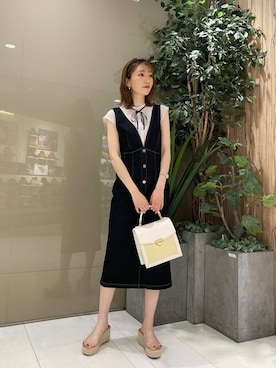 PROPORTION STAFFさん（レディース・162cm）の夏コーディネート