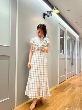 PROPORTION STAFFさん（レディース・154cm）の夏コーディネート
