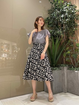 PROPORTION STAFFさん（レディース・162cm）の夏コーディネート