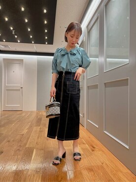 PROPORTION STAFFさん（レディース・154cm）の夏コーディネート