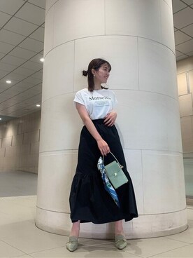 PROPORTION STAFFさん（レディース・158cm）の夏コーディネート