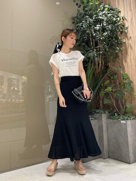 PROPORTION STAFFさん（レディース・162cm）の夏コーディネート