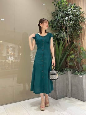 PROPORTION STAFFさん（レディース・162cm）の夏コーディネート