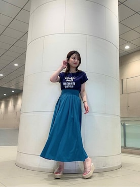 PROPORTION STAFFさん（レディース・158cm）の夏コーディネート