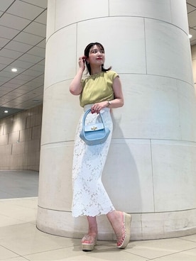 PROPORTION STAFFさん(レディース・158cm)の夏コーディネート